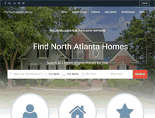 Tablet Screenshot of findnorthatlantahomes.com